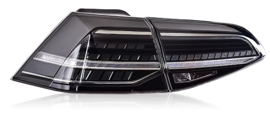 Volkswagen Golf smoked housing Tail Light Assembly (v007)