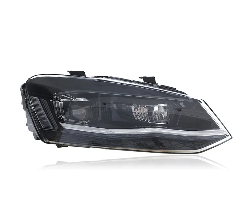 Volkswagen POLO LED, sequential turn signal Headlight Assembly 2011-2018