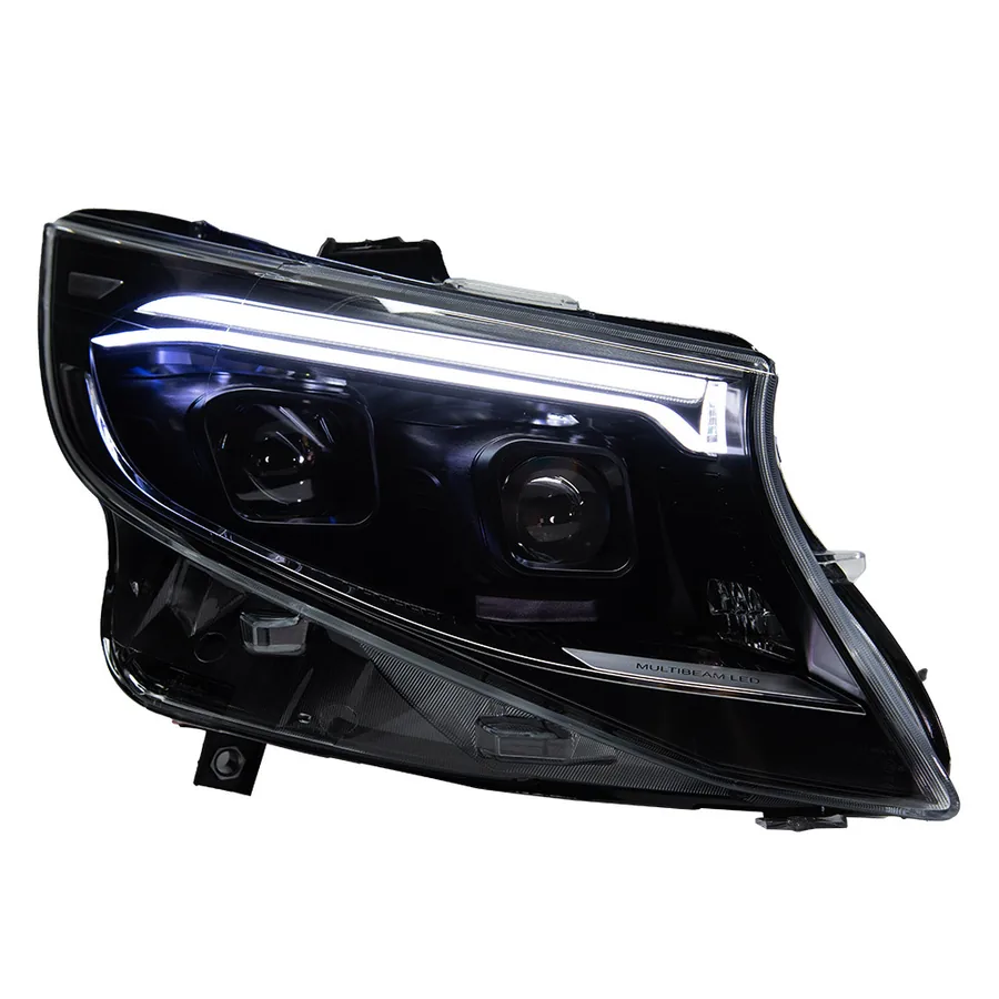 Mercedes-Benz 16-23 VITO LED LED, DRL, projector lens Headlight Assembly 2016-2023