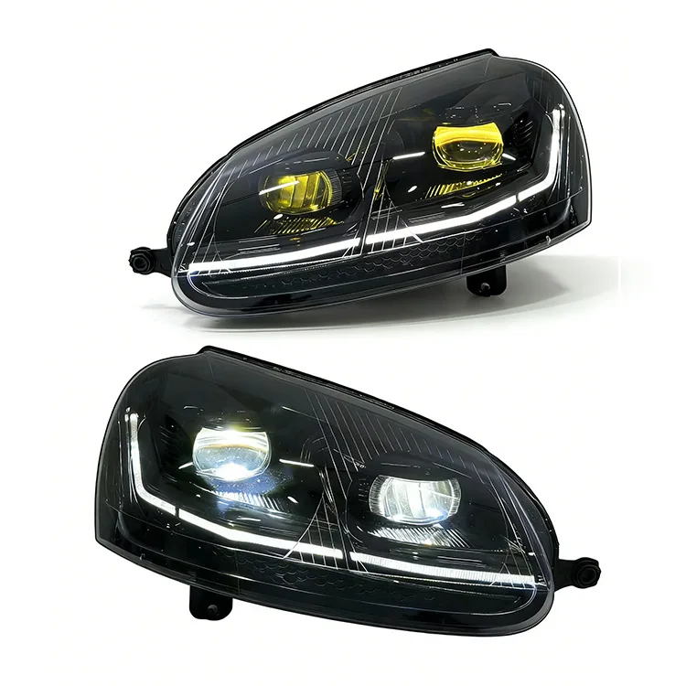 Volkswagen Golf 03 LED, DRL Headlight Assembly 2003-2011