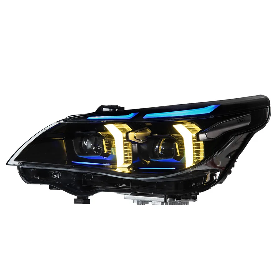 BMW E60 LED, DRL Headlight Assembly 2003-2010