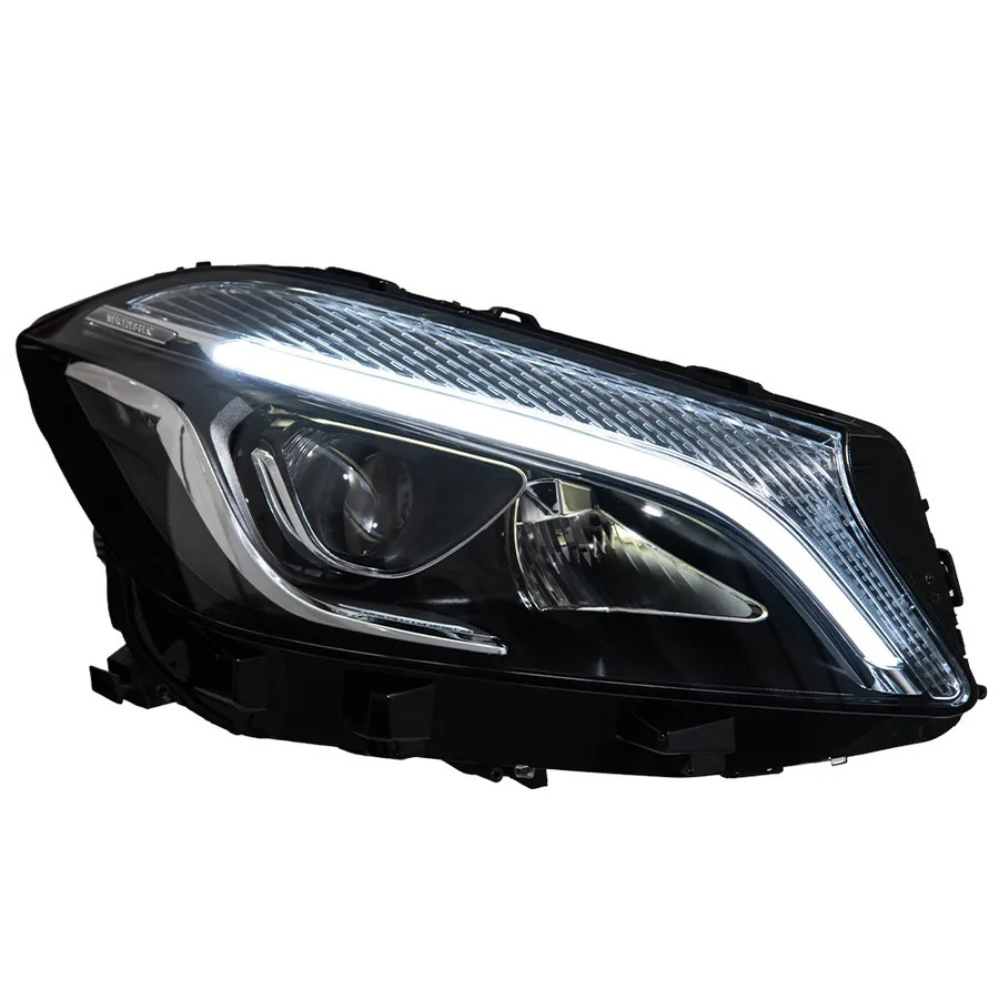 Mercedes-Benz W176 LED, projector lens, AMG style Headlight Assembly 2013-2018