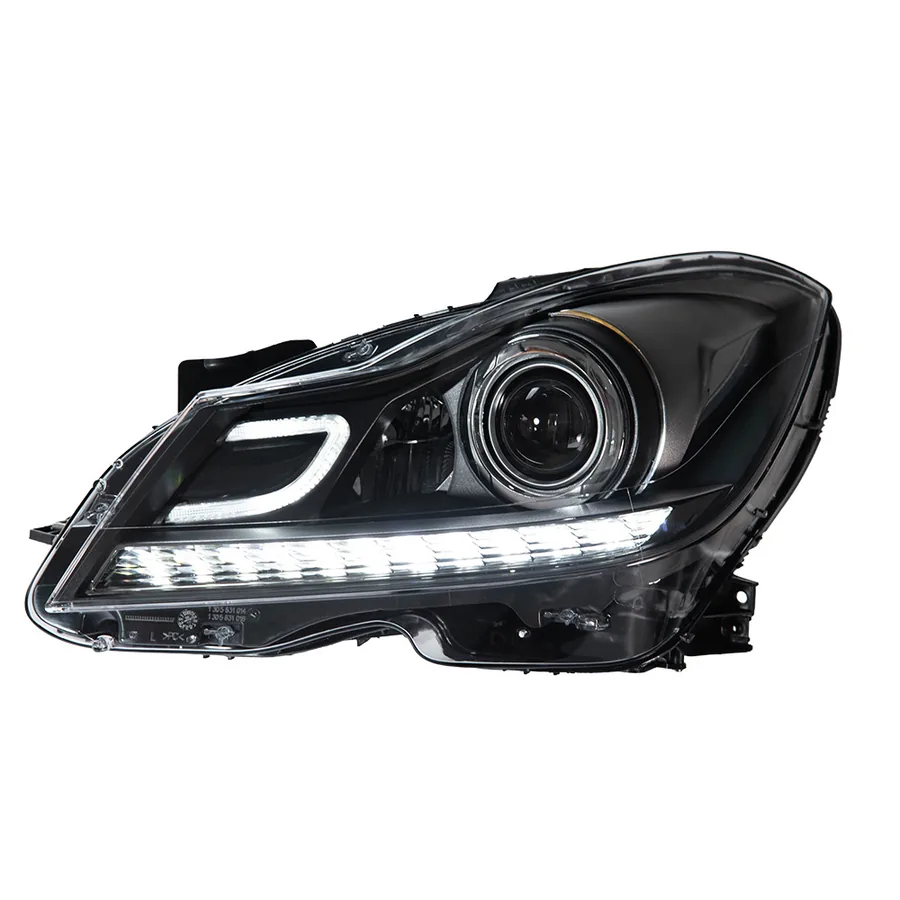Mercedes-Benz W204 LED, DRL, projector lens Headlight Assembly 2011-2014