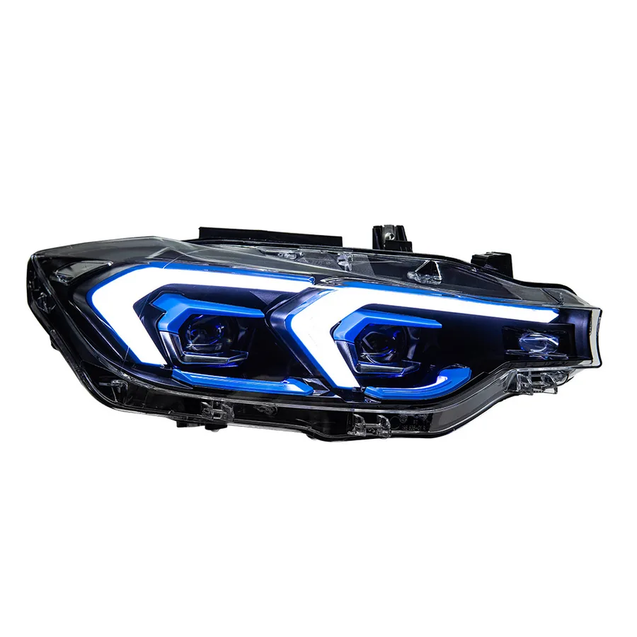 BMW 3 F30 13-18 F30F35 DRL, facelift conversion Headlight Assembly 2013-2018