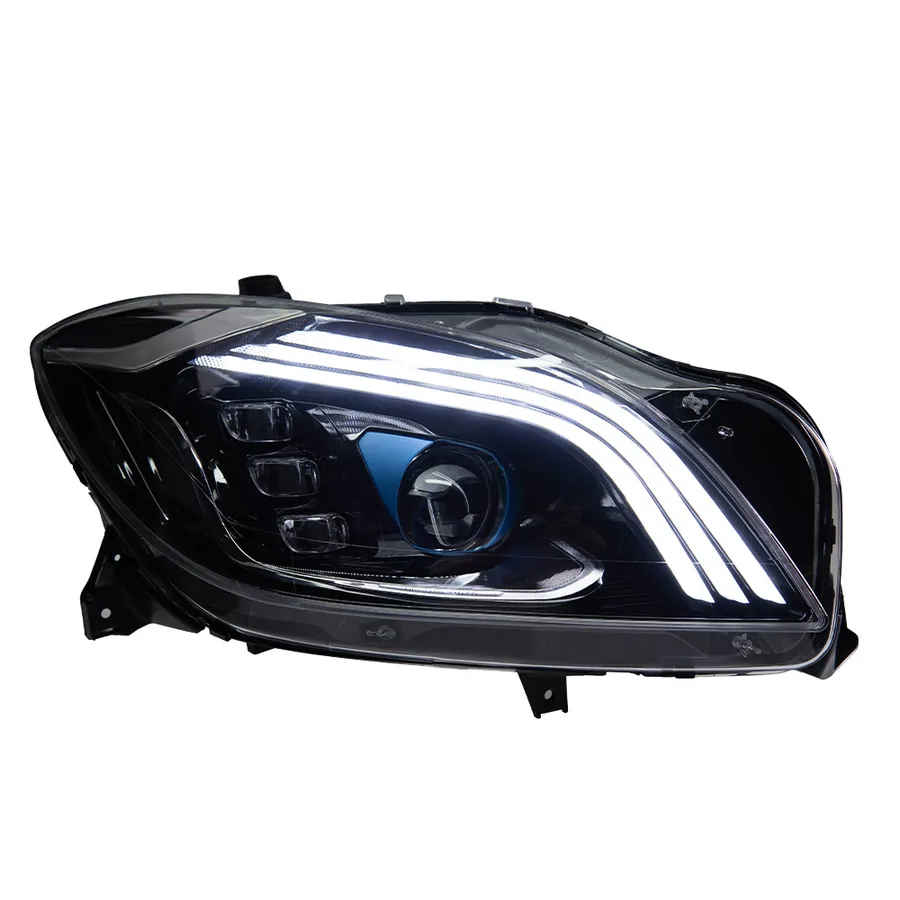 Mercedes-Benz ML 12-15 W166 LED LED, sequential turn signal, DRL Headlight Assembly 2012-2015