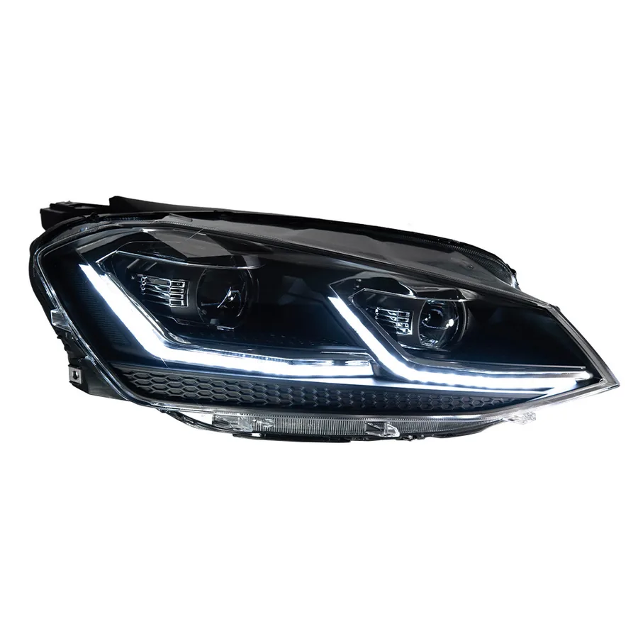 Volkswagen Golf 13 13 LED, projector lens Headlight Assembly 2013-2017