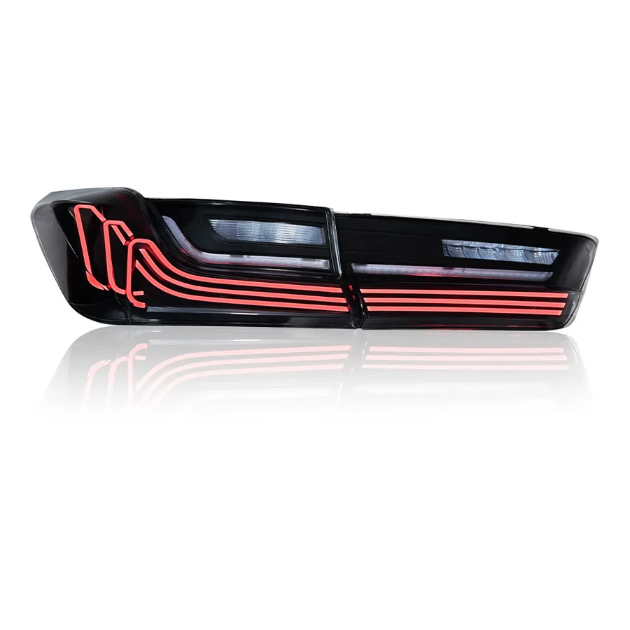 BMW G20 LED, sequential turn signal, smoked housing Tail Light Assembly 2019-2023