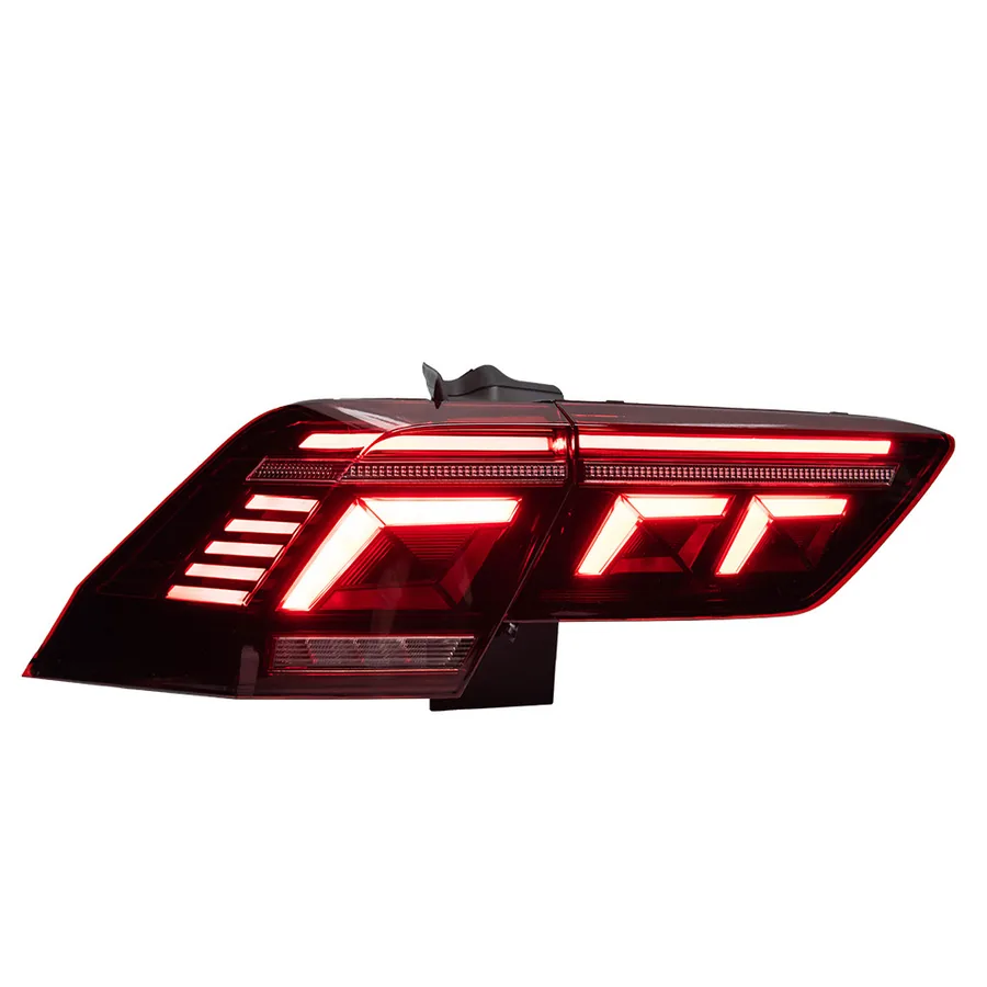 Volkswagen Tiguan 17 LED, sequential turn signal Tail Light Assembly 2017-2021